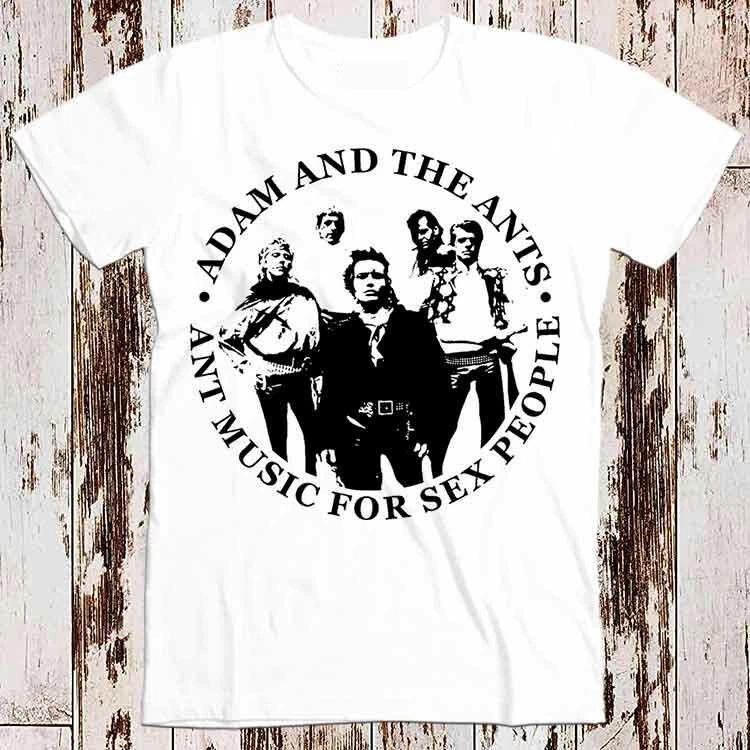 Adam And The Ants Music for People Poster T Shirt 8481 S