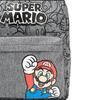 Super Mario Backpack with Front Pocket, 32x25x10 Cm, Kids School Bag, Lightweight Durable Rucksack