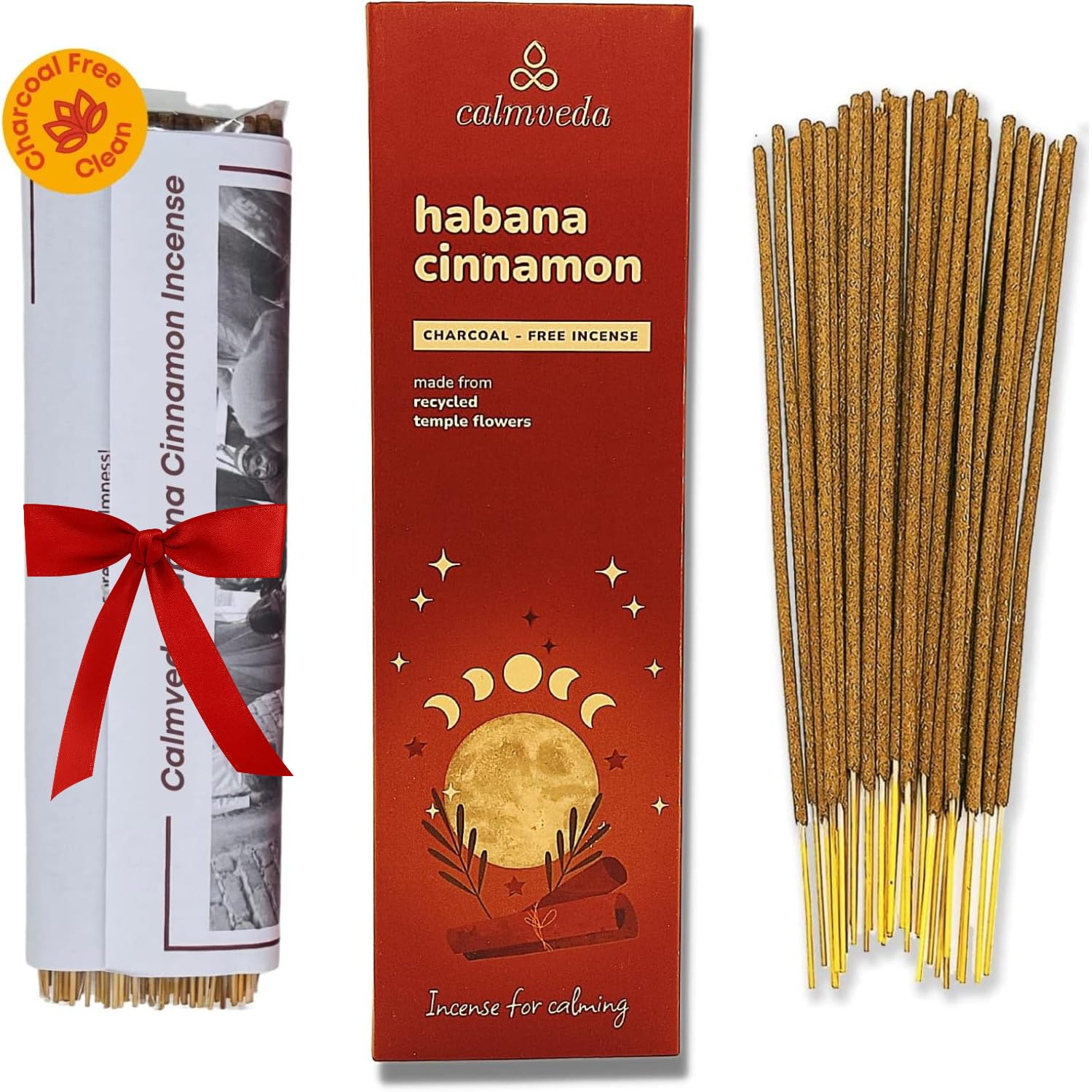 

Havana Cinnamon Incense Stick Exotic - Calming Meditation Incense 80 Sticks