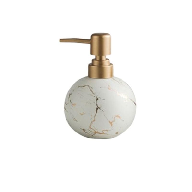 Marbled Porcelain Lotion Bottle Travel Portable Soap Dispenser Bathroom Accessories Household Hand Sanitizer Divided Bottle New