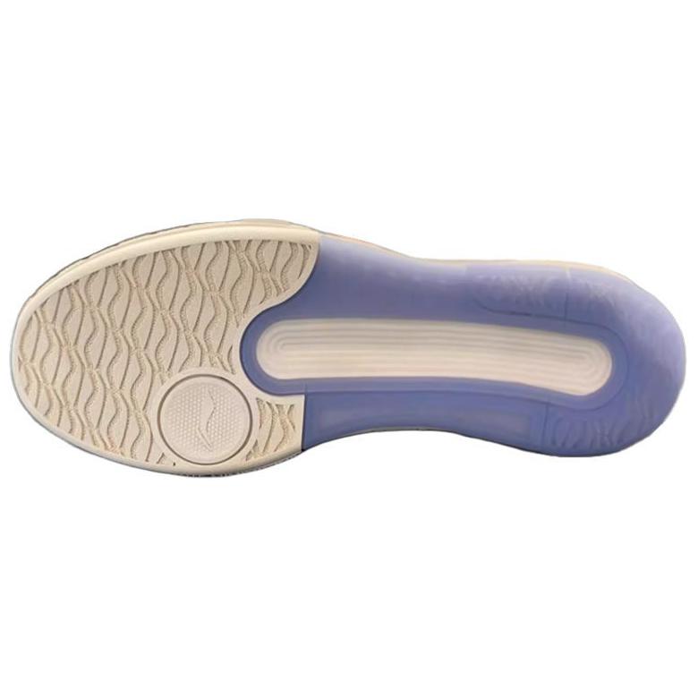 Li Ning Wei Wu Cashew Flower Casual High-Top Skate Shoes Women Skate Shoes Denim-Blue AGCR216-1