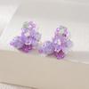 Exquisite Fairy Beaded Flower Earrings - Cute, Lively & Versatile Accessories
