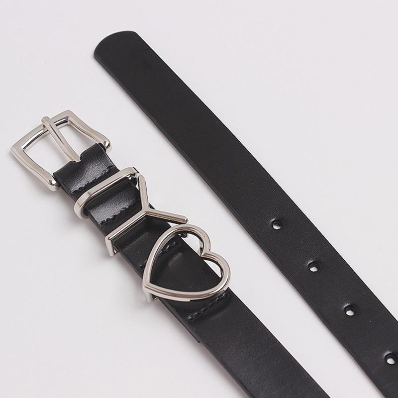 Waist Strap for Women PU Leather Adjustable IYO Buckle Waist Chain Hip Hop Jean Chain Women Summer Skirt Dress Decors