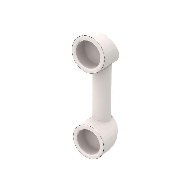

50g/114pc Components 6190 Bar 1 x 3 Phone Handset Compatible Bricks DO-IT-YOURSELF Assmble Constructing Blocks Particle Kid Puzzle Brain Toy 50g--114PCS білий