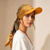 Breathable Bandana Cap Sun Visor Brim Headwrap Portable Sun Visor Scarf  Outdoor
