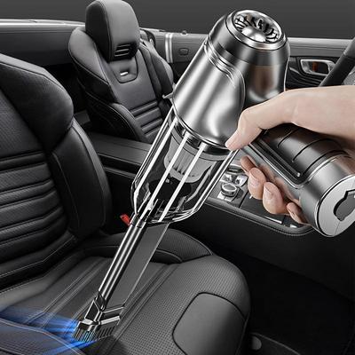 Aspiradora Limpiadora de Interior de Coche con Motor sin Escobillas, Portátil de Mano con Fuerte Succión para Uso Dual en Hogar y Coche, Interior de RV, Herramientas de Limpieza para el Hogar