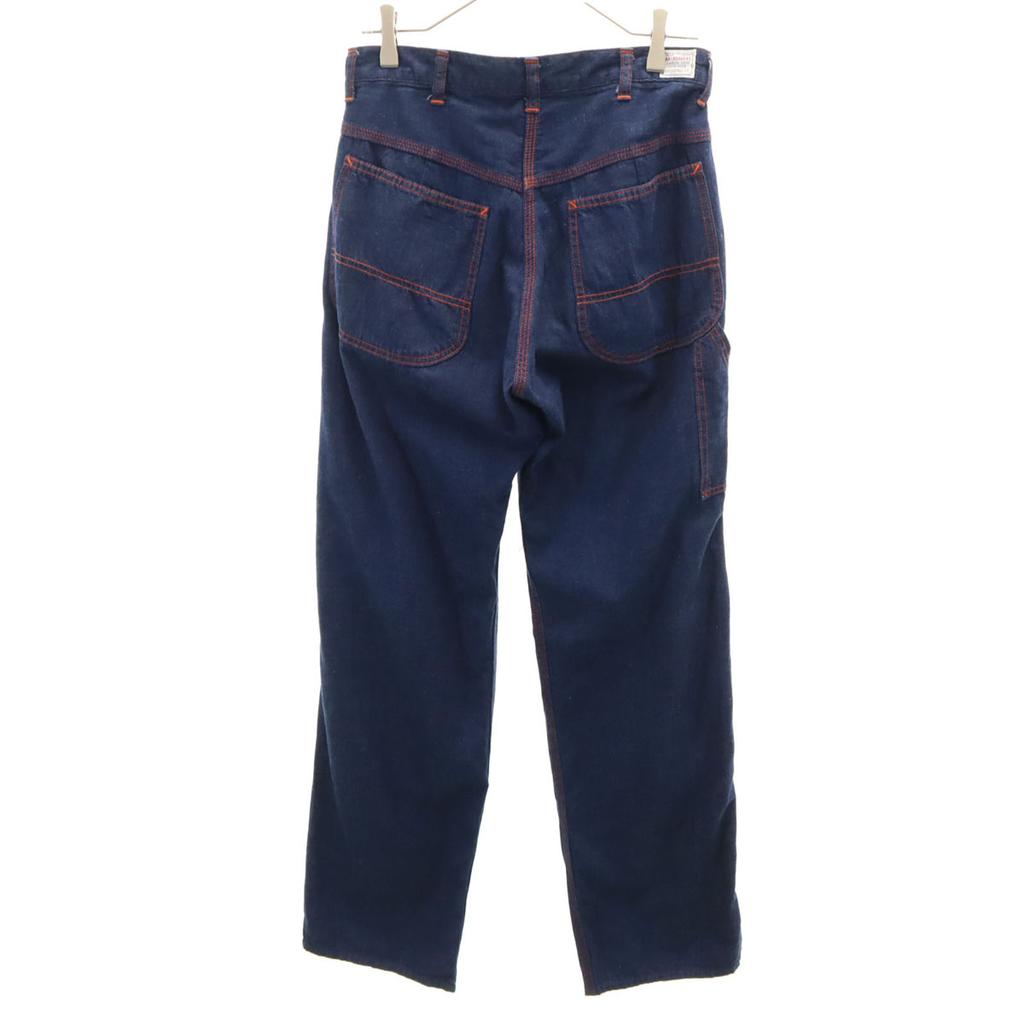 WORKERS K&T H MFG Co. Work Denim Pants W30 Indigo Blue Jeans Men's Used