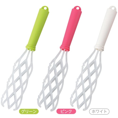 Akebono Sangyo Rice Polisher, White, Made In Japan. Polish Rice Without Getting Your Hands Wet. The Diamond-shaped Mesh Creates Turbulence for a Polis