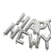 Happy Year-Ballon-Aluminiumfilm-Cartoon-Hängebanner für die Haustür