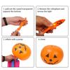 6/1Pcs Halloween Pumpkin Lantern Balloons Ghost Pumpkin Latex Inflatable Balloon Kids Gifts Toys Halloween Party Decors Supplies