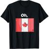 Oh Canada Canadian Pride Maple Leaf National Day Eh T-Shirt