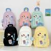 High-value schoolbag female junior high school student large-capacity backpack college student backpack lightweight travel computer backpack