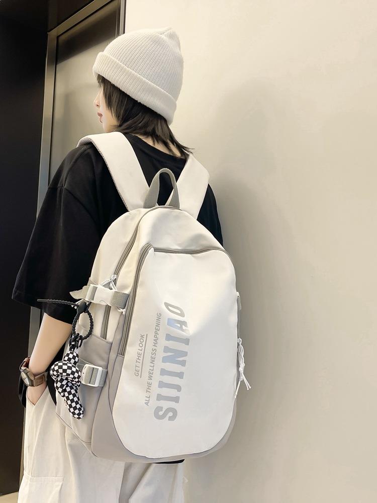 Schoolbag Korean version of the new schoolbag female high school students Japanese simple junior high school students backpack male junior high school