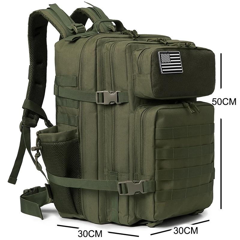 Backpack Army Bag Hunting Backpack for Men Outdoor Hiking Rucksack Witch Bottle Holder