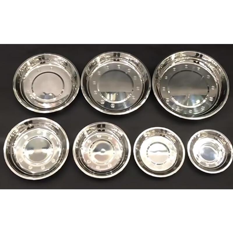 Junminte 304 Edelstahl Rundplatte