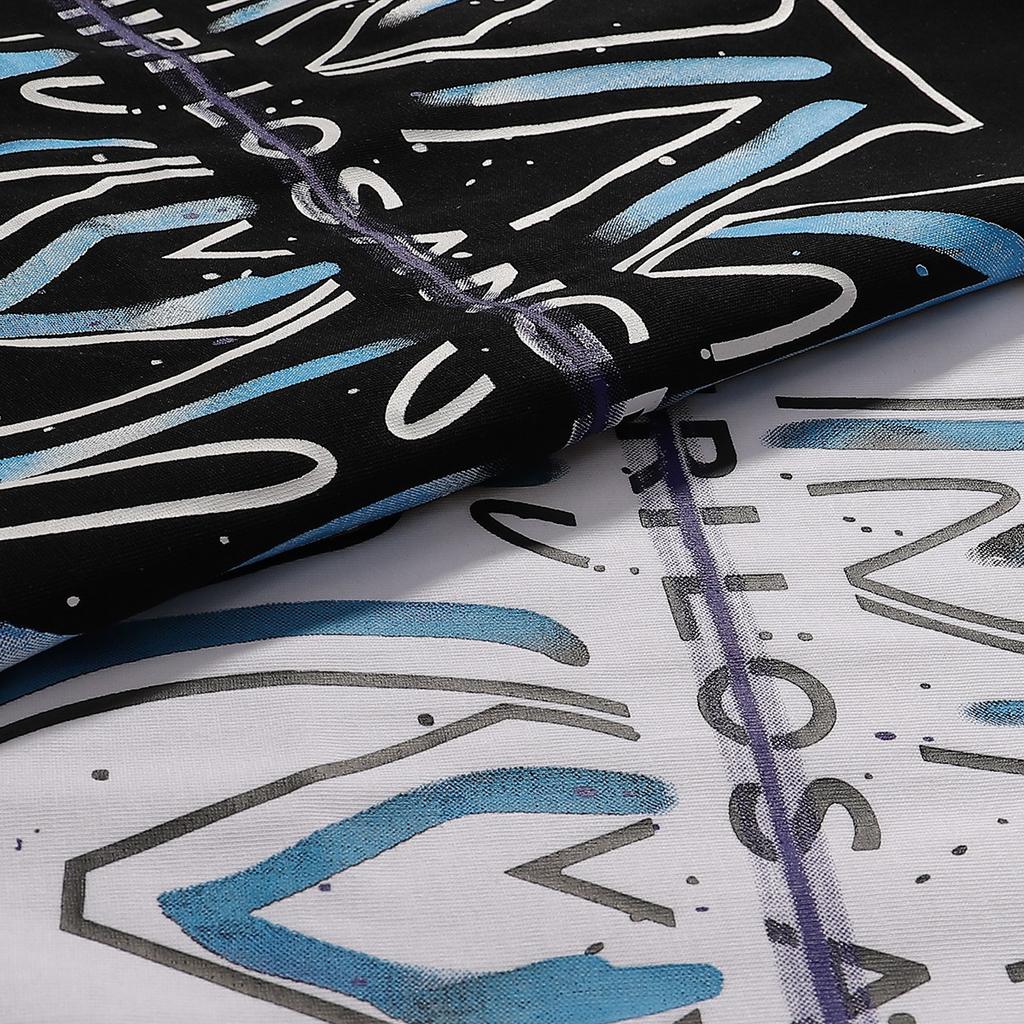 714 Amiri 2025 Sommer Neue Herren- und Damenmode Lose Hochwertige Baumwolle Plus Size T-Shirt Paar T-Shirt