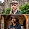 Embossed Pu Rivet Headband Medieval Style Halloween Cosplay Hairband Viking Head Ring  Girl