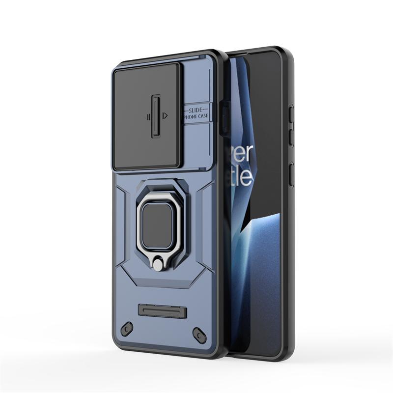 Shockproof Case For OnePlus Ace 5 Case For OnePlus Ace 5 Pro Ring Holder Magnetic Back Cover For OnePlus Ace 5 Push Window Case