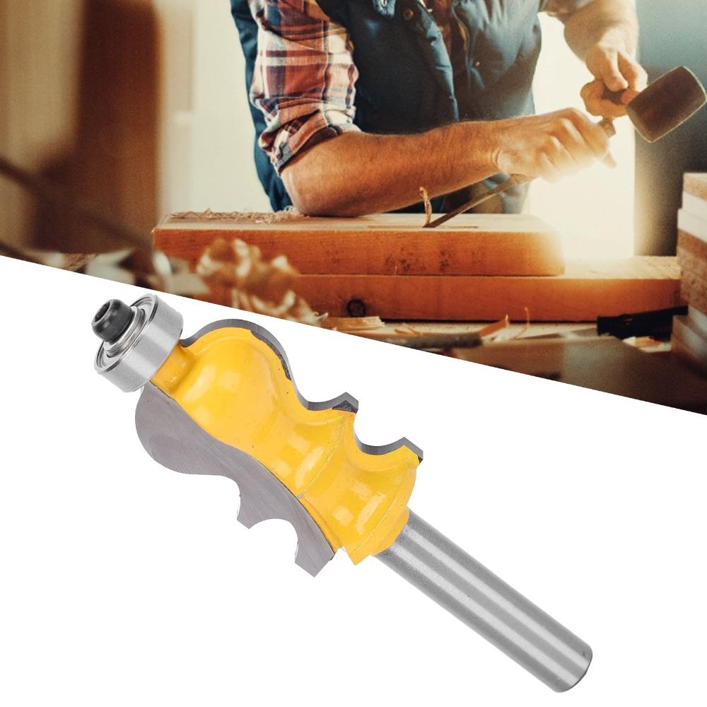 8mm(0.3In) Shank T Slot Router Bit 1/4Inch Shank 22.2Mm Cut Diameter Slotting Milling Cutter 35Mm Cut Length