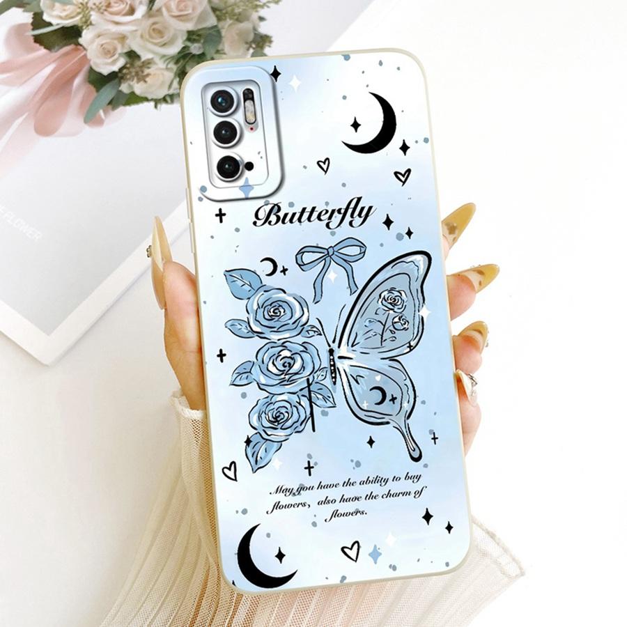 For Xiaomi Poco M3 Pro 5G Case PocoM3Pro 5G Cover Rabbit Silicone Soft Back Case For Poco M 3Pro 5G Phone Case Protective Shell