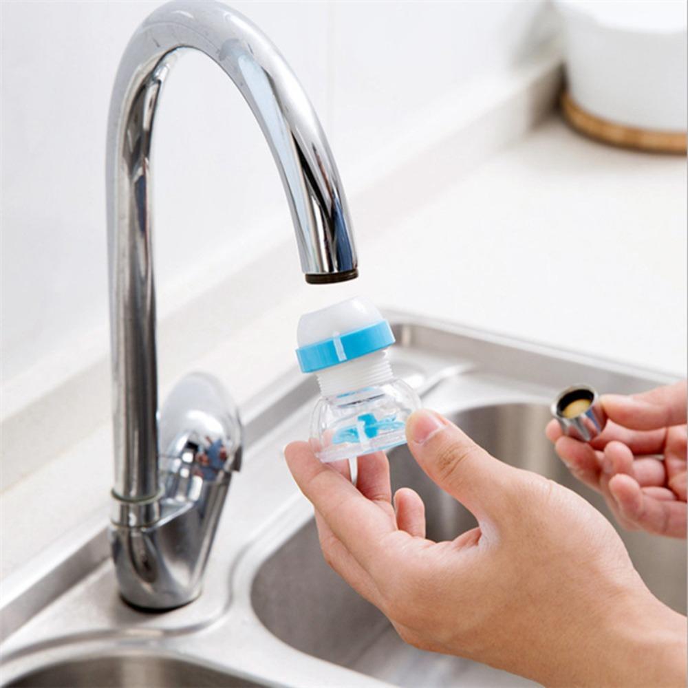 Filter Anti-Splash Rotary Economizer Faucet Nozzle Adapter Faucet Extender Faucet Bubbler