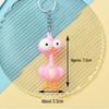 Cartoon Animal Big-Eyed Keychain: Giraffe & Lion King Pendant Gifts