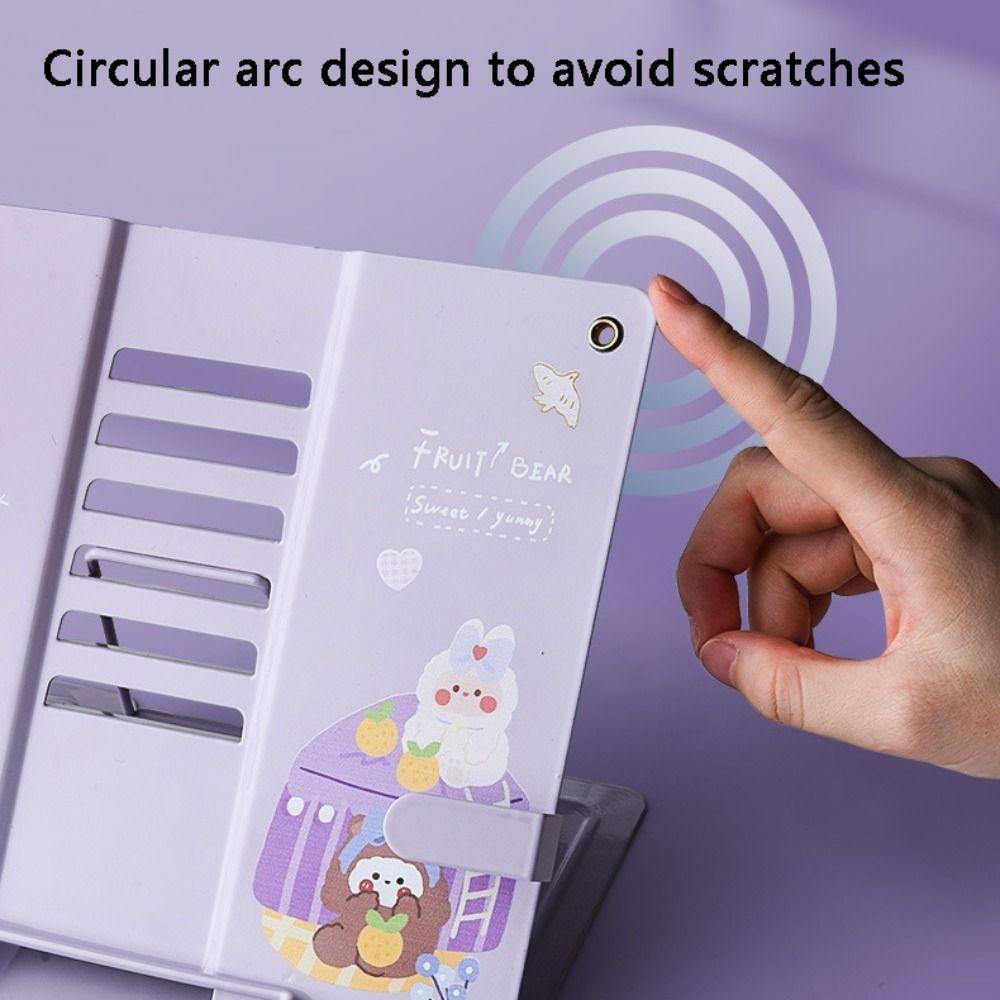 Reading Holder Desk Book Stand Adjustable Cookbook Bracket Sturdy Reading Bookshelf  Textbook