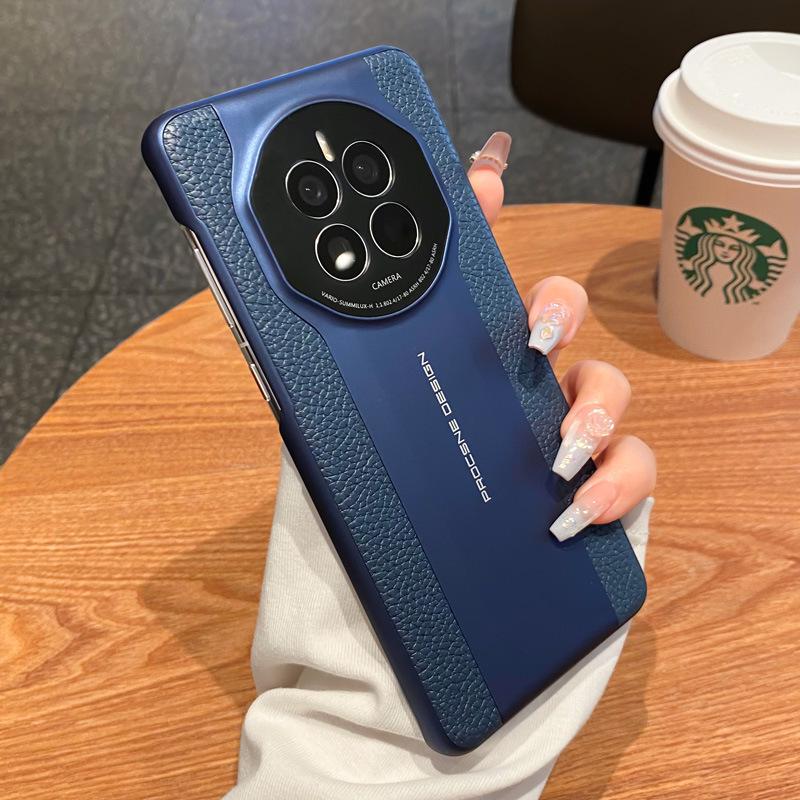 Huawei Mate70 Pro & Honor Magic6 Pro Leather Phone Case - Porsche Design, Compatible with Second Change 40Rs