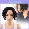 Unique African Short Curly Wig For Women Made With High-temperature Fiber Soft And Stylish