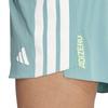 Adidas Women's Adizero GEL KKK59 Running Shorts, Powder Teal (JV7166)