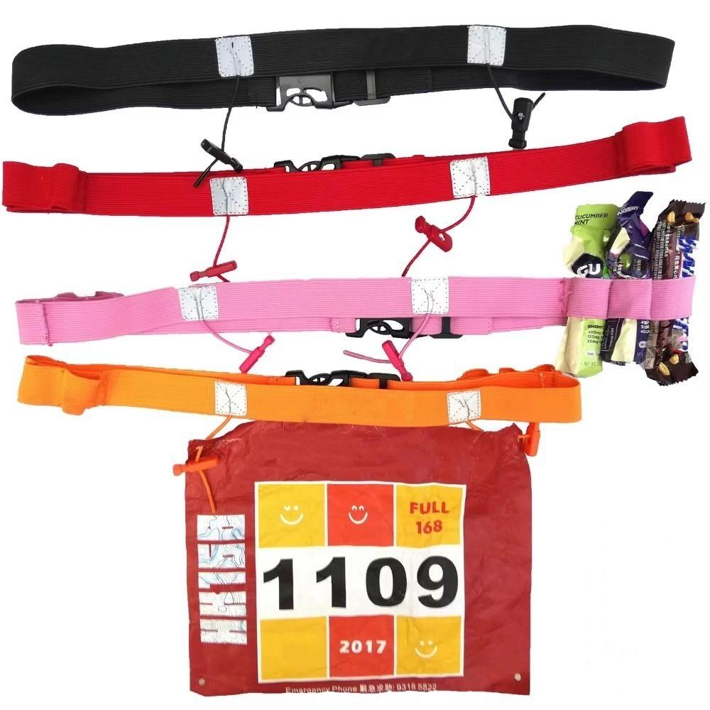 Ceinture de taille pour marathon, triathlon, accessoires de sport