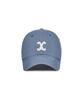 Bajal Va Curved 3D Logo Ball Cap Blue