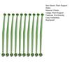 10Pcs Plant Trellis Connectors Flexible Sturdy Rust-Proof Plastic Connecting Rod Support Expandable Garden Vegetables Tomato Cage Stake Arm
