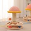 New Pet Solid Wood Carousel Cat Toys Teasing Cats Since Hi Sisal Claw Grinding Teasing Toys Cat Scratching Board Pet Supplies