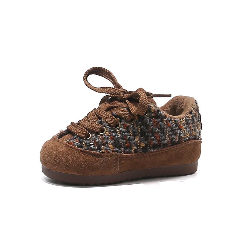 2025 Herbst/Winter Niedliche Koreanische Style Kinder Brotschuhe - Weiche, Bequeme, Haftende Baumwolle Freizeitschuhe für Jungen und Mädchen.