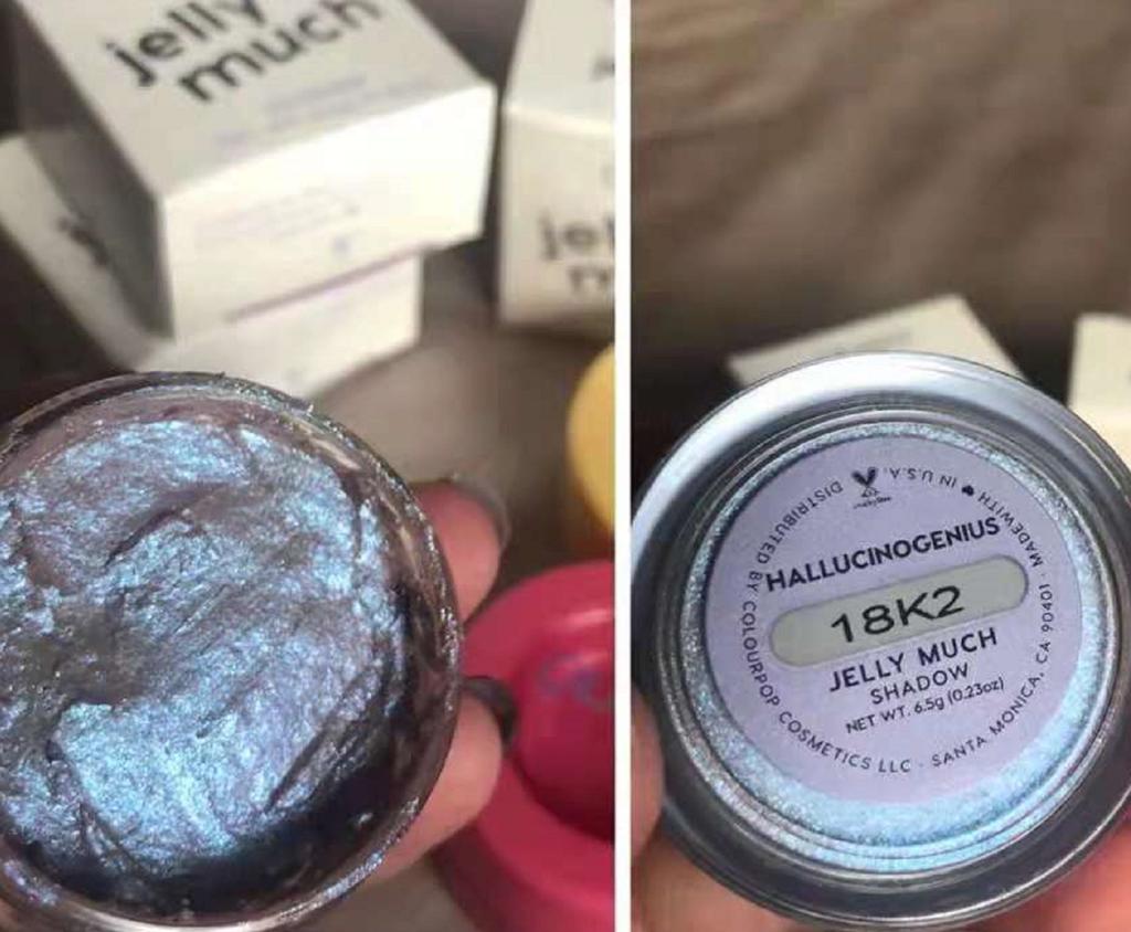 In Stock ColourPop Polarized Big Ego Gel Eye Shadow Boo-Kay Amethyst Buttercup