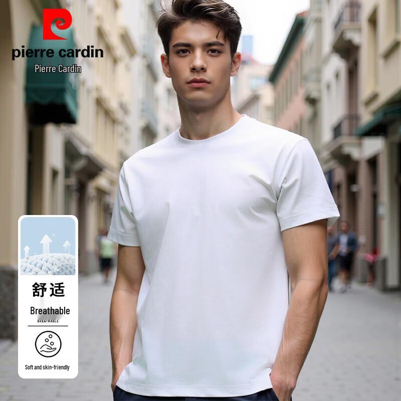 Pierre Cardin Men's Summer Ice Silk Cotton T-Shirt