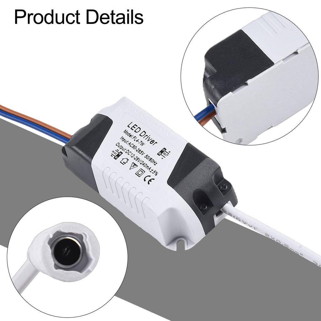 LED-Driver Adapter AC90~265V To DC 7~11V Transformer Panel Power Supply LED Lamp