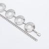 Women'S Fashion Circle Metal Chain Belt Fringes Ring Waist Chain Clothes Belt Waistband For Summer Beach