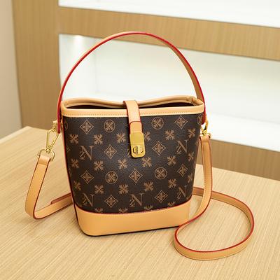 Classic Printed Bag European and American Large Capacity Handbag High End Women's Casual One Shoulder Crossbody Bag