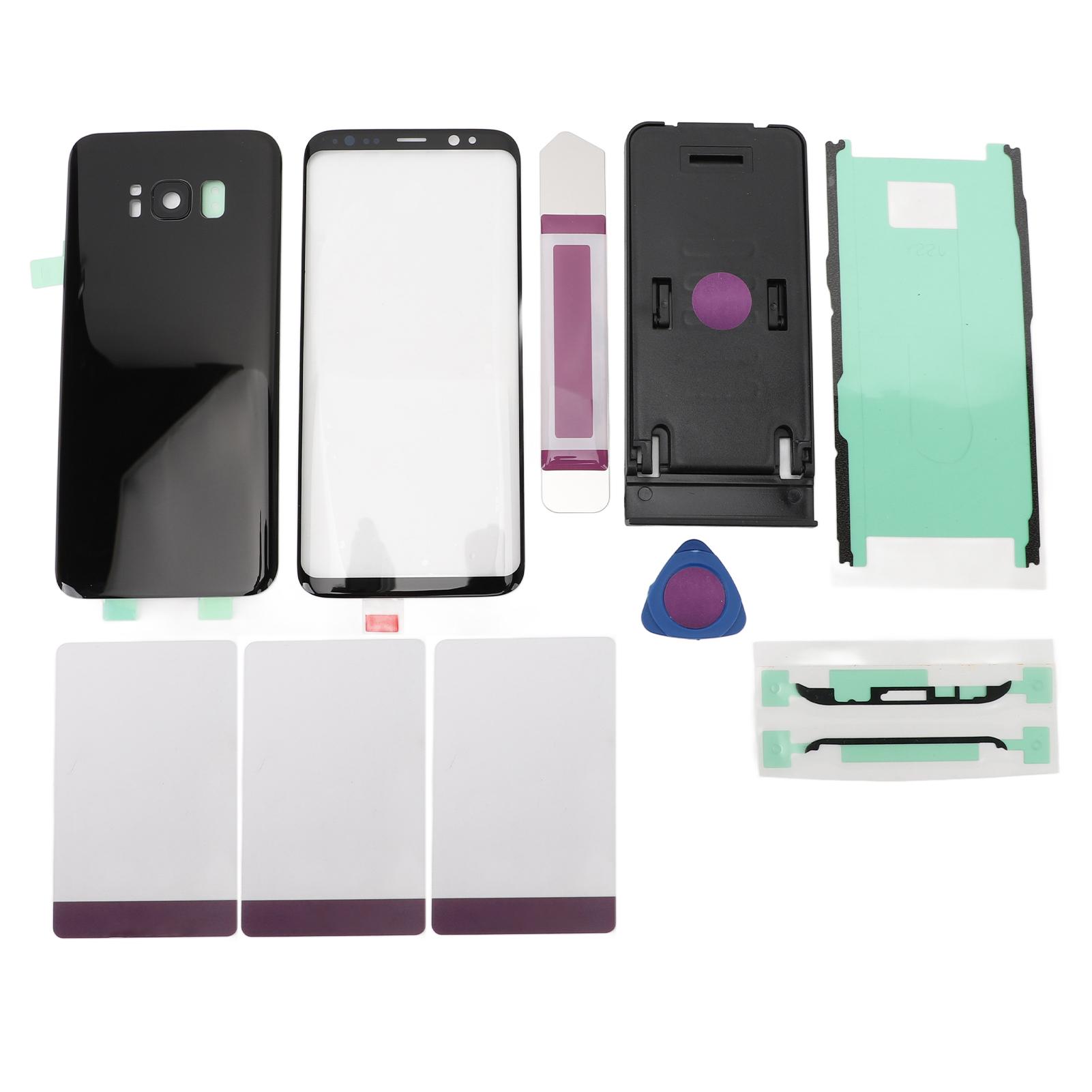 

Задняя стеклянная крышка корпус дверь черный с предустановленной линзой камеры водонепроницаемый клей с инструментом для ремонта