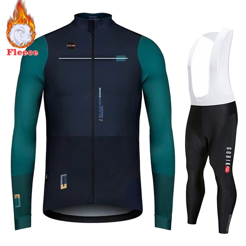 Vêtements de cyclisme d'équipe de course, Hiver, 2026 Ensemble de vêtements de cyclisme en laine pour homme, Ensemble de maillot de VTT Ciclismo