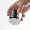 51/53/58mm Gravity Kaffeetamper Edelstahl Diamantstruktur Kaffeepulverpresse Wirbelmuster Basis Kaffeeverteiler Café