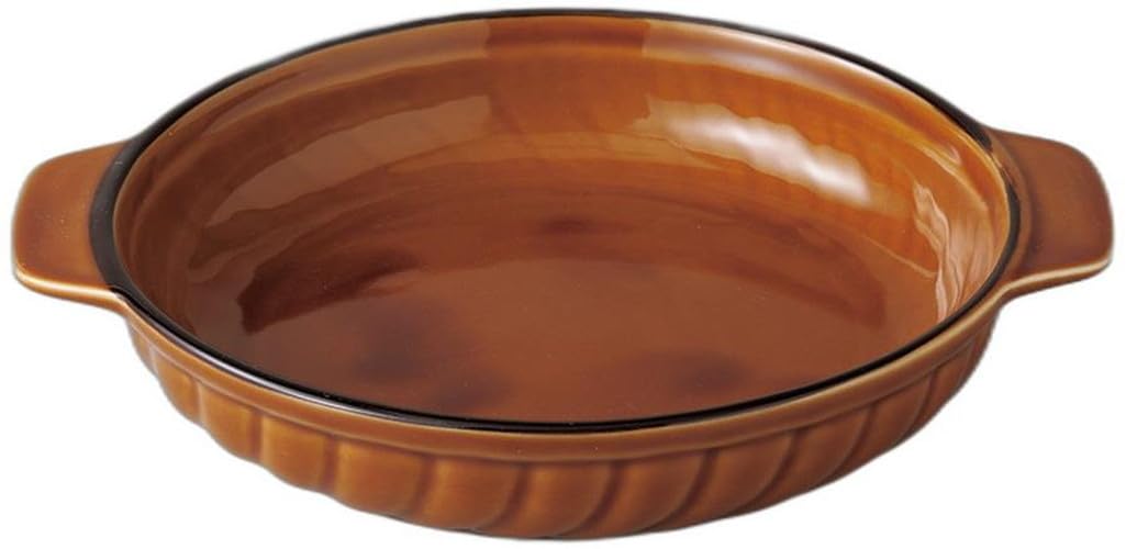 

Ame Glaze 401 Gratin Dish x 14 x Gratin Dish Setomonohonpo 5.5-inch [17 3.5cm] Oven-Safe