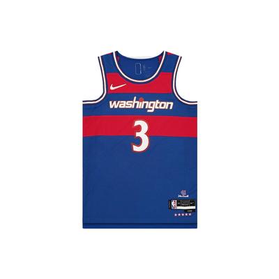 Camisa Washington Wizzards Bradley Beal City Edition Azul Masculina Streetwear DB4048-477