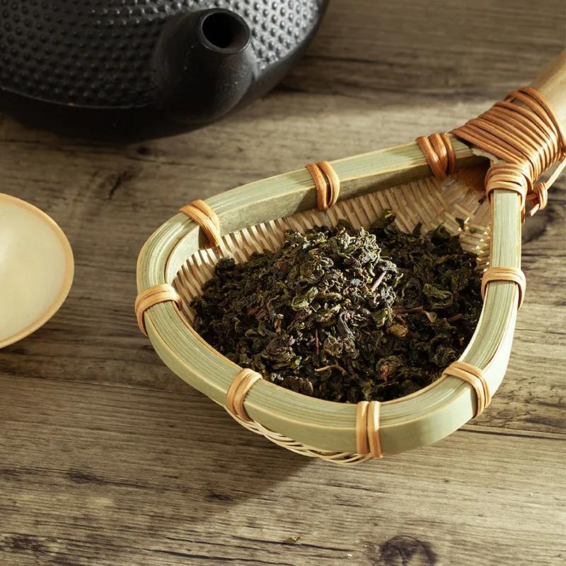 Produse Pure Naturale din Bambus Verde Ustensile de Bucătărie Strecurătoare de Orez Împletită Manual Lingură de Supă Tăiței Gospodărie Lingură de Scurgere