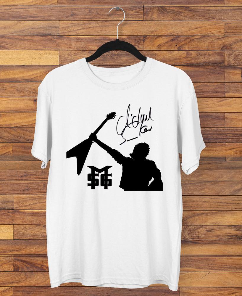 Michael Schenker Group signed T-shirt Unisex All sizes S-5Xl Unisex T-Shirt XXXXL