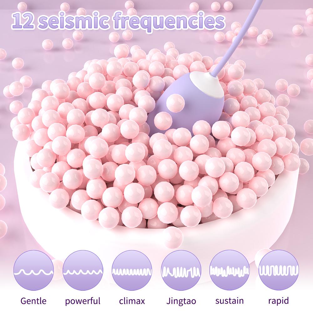 Magic Box Klitoris Saug Vibrator Ei G-Punkt Brustwarzensauger Stimulator Vagina Ball Sexspielzeug für Frauen 12 Geschwindigkeiten Doppelte Stimulation