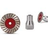 1.57" Diamond Saw Blades Set, Precision Stone Cutting Made Easy, 40mm Multi-Functional Professional Mini Cutting Blade for Granite, Marble, Sandstone