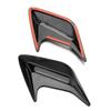 1 Pair Hood Auto Air Flow Intake Side Vent Car Stickers Simulation Air Inlet